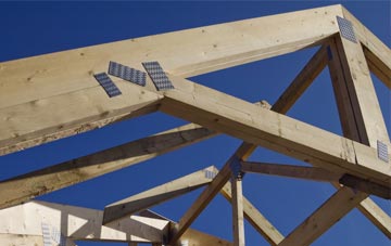 Pannels Ash roof trusses for new builds and additions